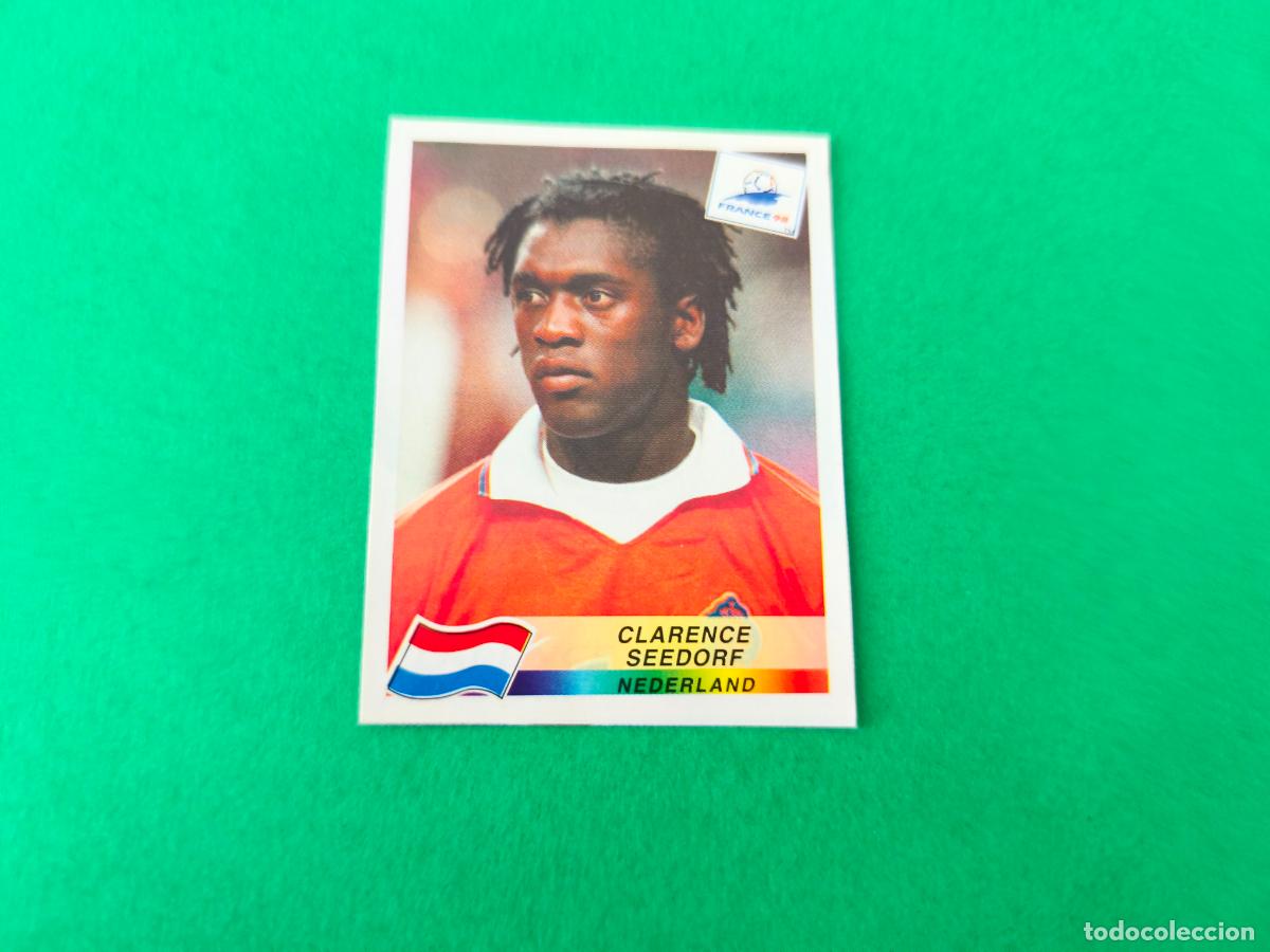 Football Stickers: CROMO FUTBOL SEEDORF HOLANDA RECORTADO N&ordm; 307 MUNDIAL FRANCIA 98 1998 PANINI