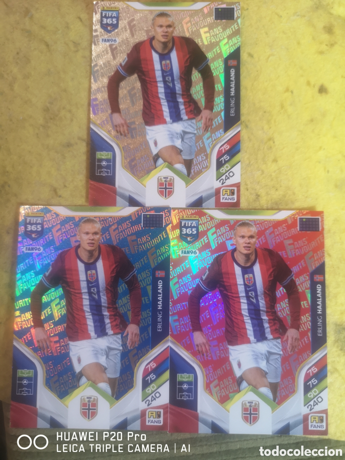 Football Stickers: ADRENALYN 2026 FIFA 365 FANS&acute; FAVOURITE - ERLING HAALAND - NORUEGA - FAN96