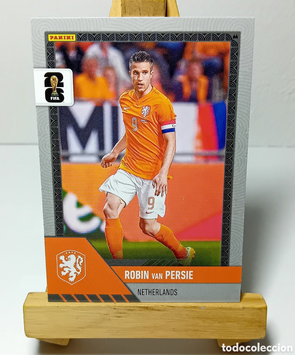 Football Stickers: ROBIN VAN PERSIE 2026 HOLANDA MONOPOLY PRIZM PANINI S4.