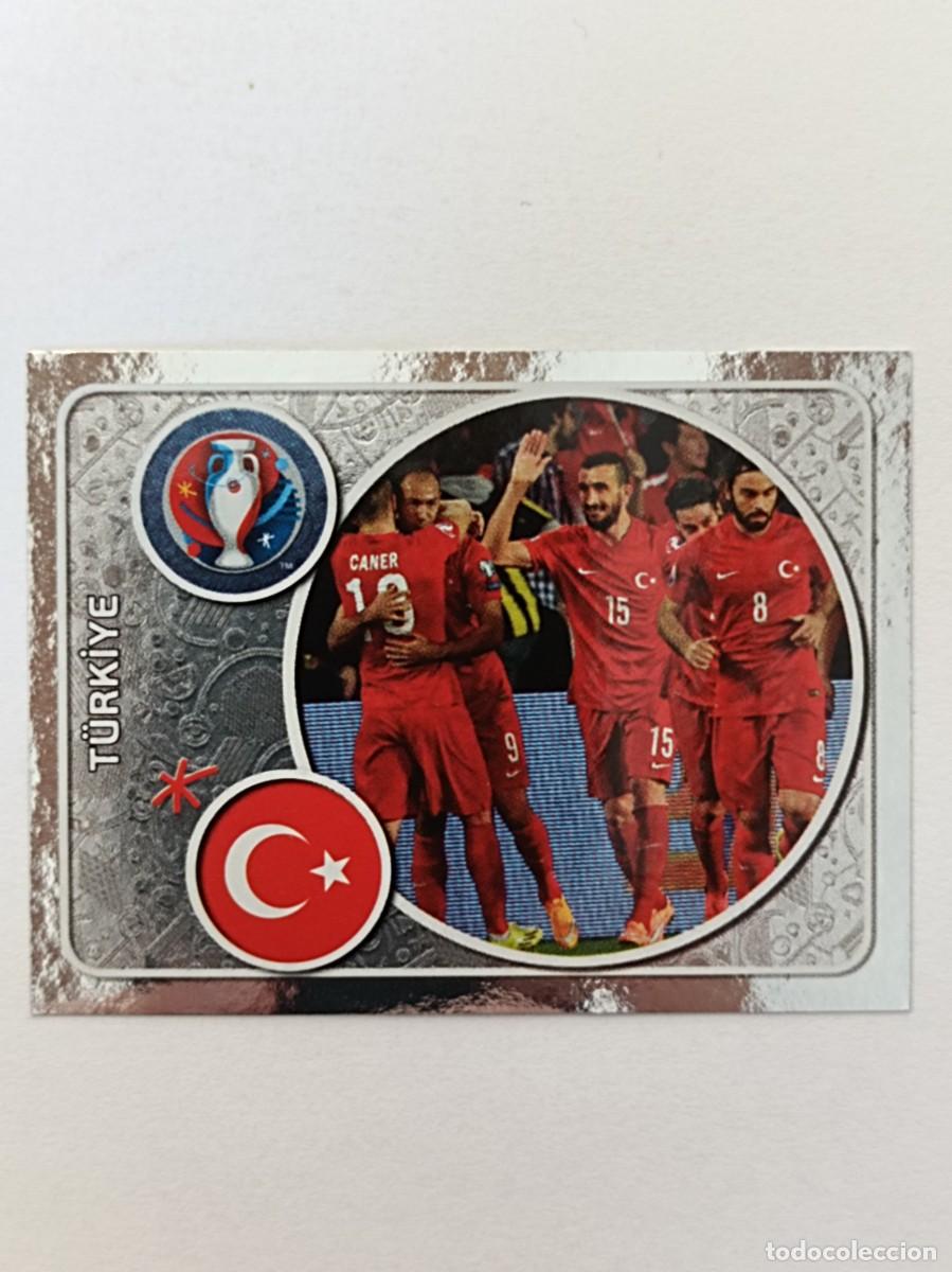 Cromos de F&uacute;tbol: #349 EQUIPO (TURQUIA) EURO FRANCIA 2016 PANINI