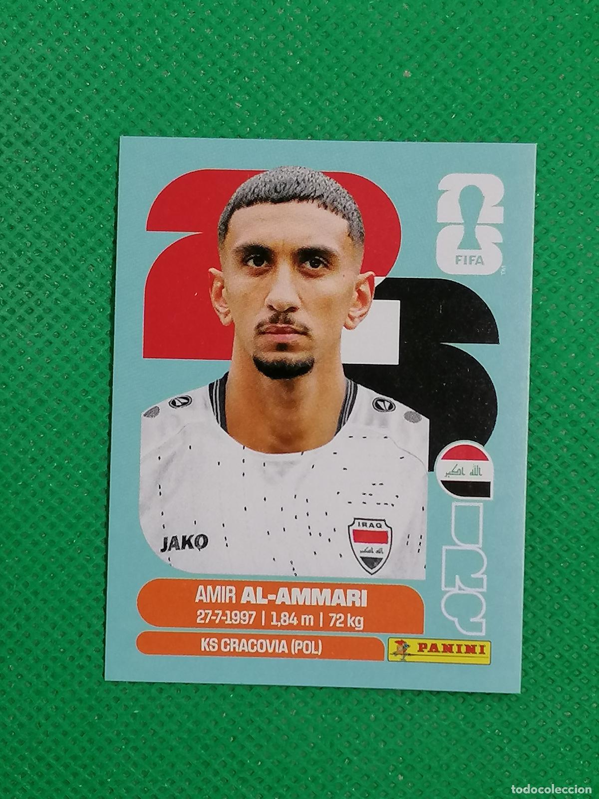 Cromos de F&uacute;tbol: IRQ 10 IRQ10 AMIR AL-AMMARI IRAQ ⚽ PANINI FIFA MUNDIAL WORLD CUP 26 2026 STICKER ⚽