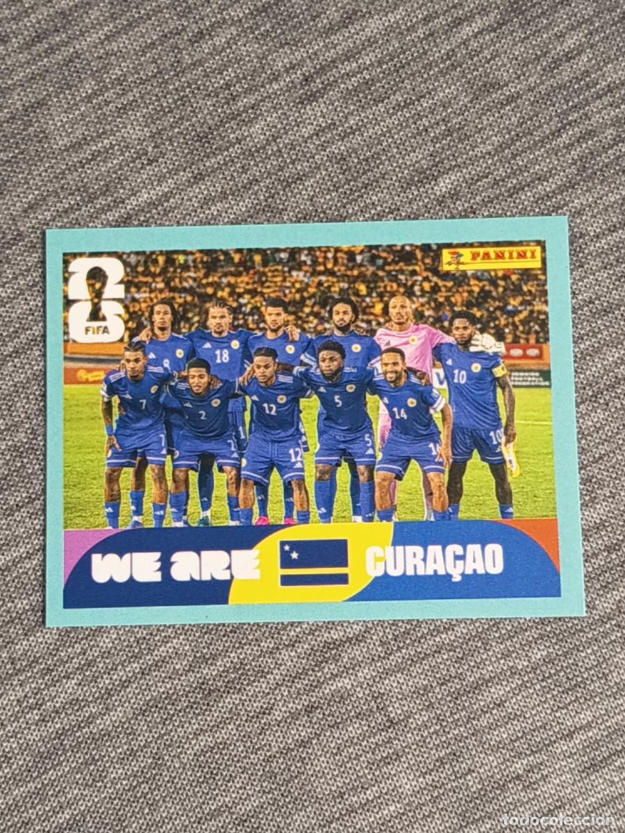 Cromos de Futebol: ALINEACI&Oacute;N CURACAO CUW 13 MUNDIAL 2026 PANINI FIFA WORLD CUP NUEVO