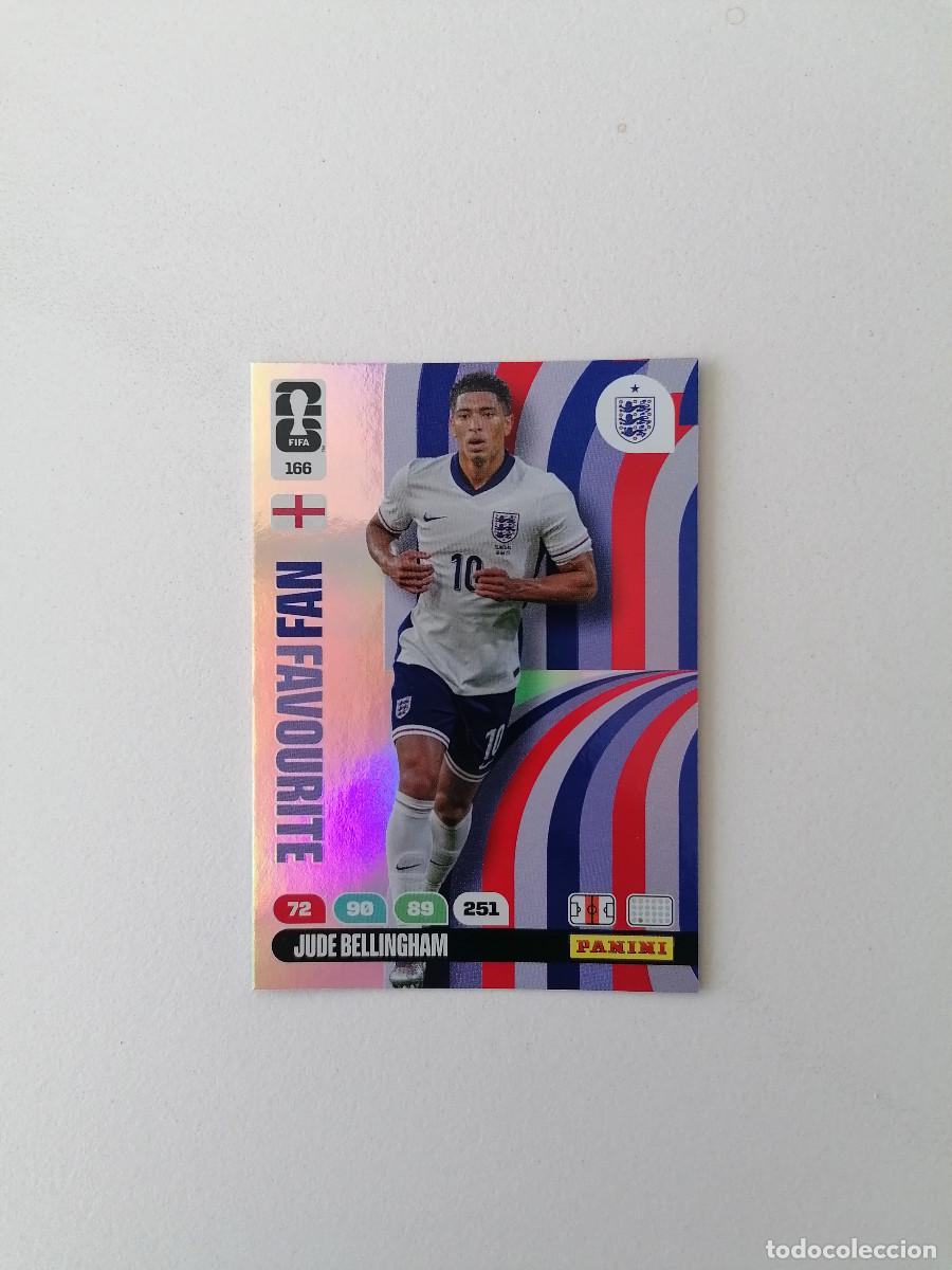 Figurine di Calcio: 166 BELLINGHAM Fan Favourite World Cup 2026 Adrenalyn XL Panini