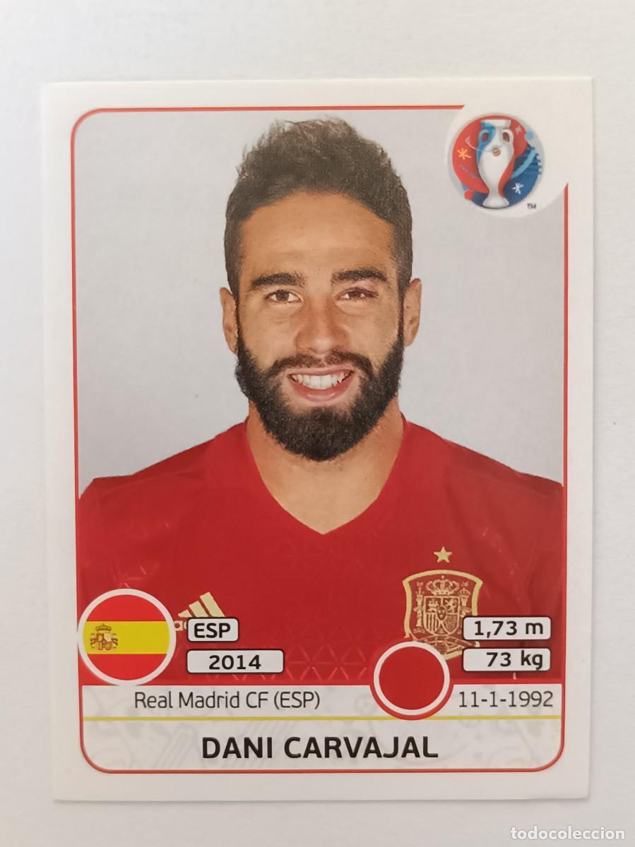 Cromos de F&uacute;tbol: #359 DANI CARVAJAL (ESPA&Ntilde;A) EURO FRANCIA 2016 PANINI