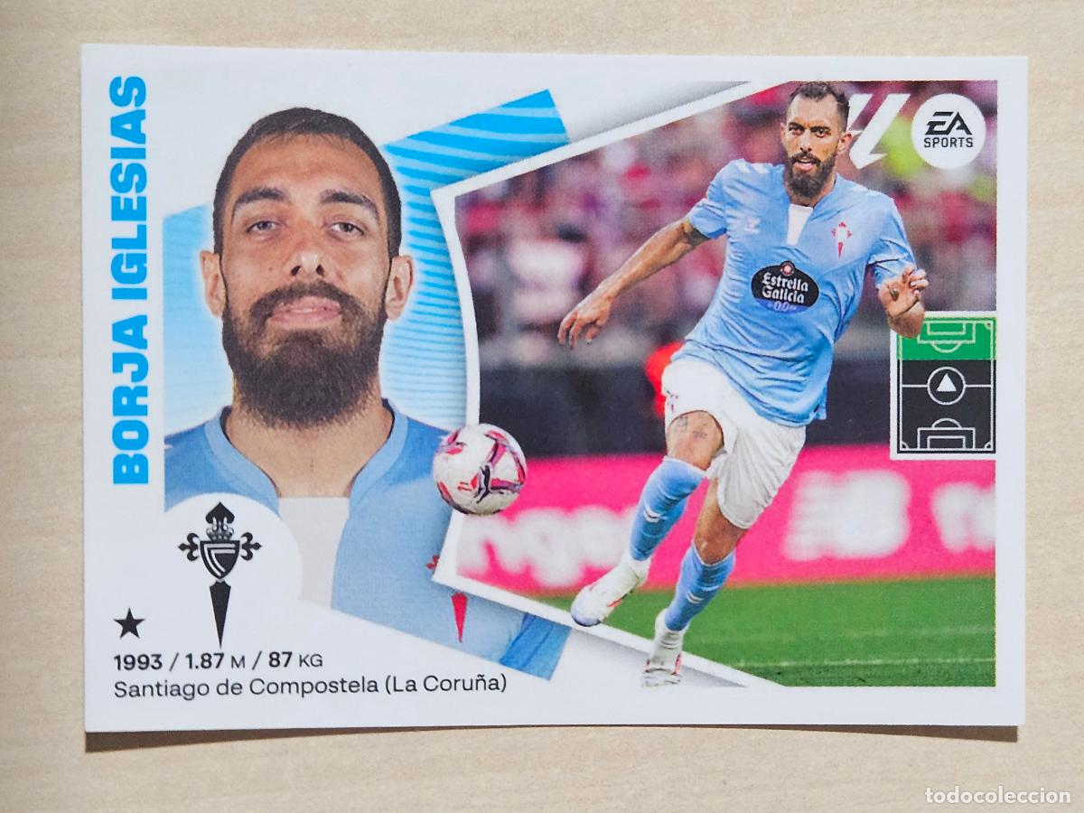 Cromos de F&uacute;tbol: EDICIONES ESTE 2024 25 FICHAJE N &ordm; 17 BORJA IGLESIAS - REAL CELTA - SIN PEGAR