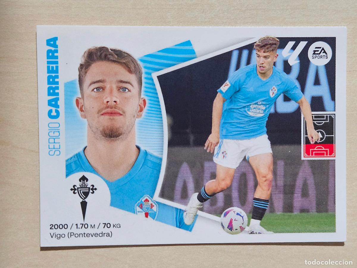 Cromos de F&uacute;tbol: EDICIONES ESTE 2024 25 FICHAJE N &ordm; 5 BIS CARREIRA - REAL CELTA - SIN PEGAR