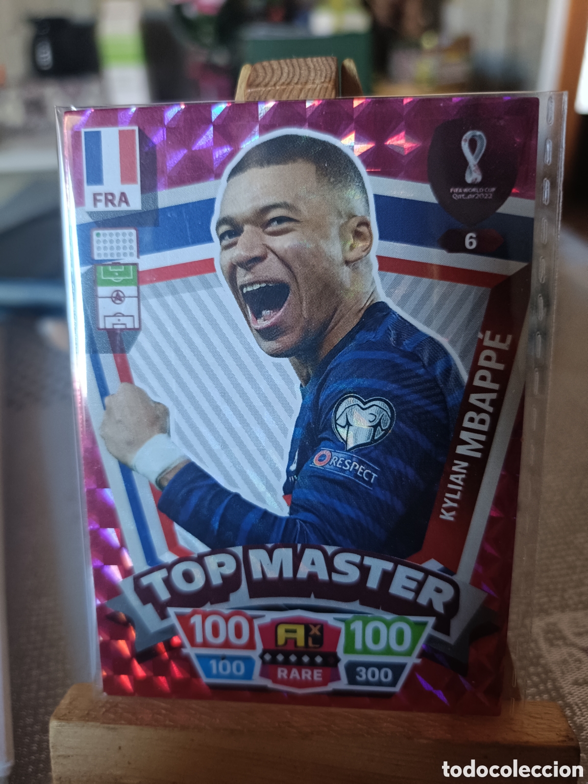 Cromos de F&uacute;tbol: MBAPPE TOP MASTER ADRENALYN QATAR 2022