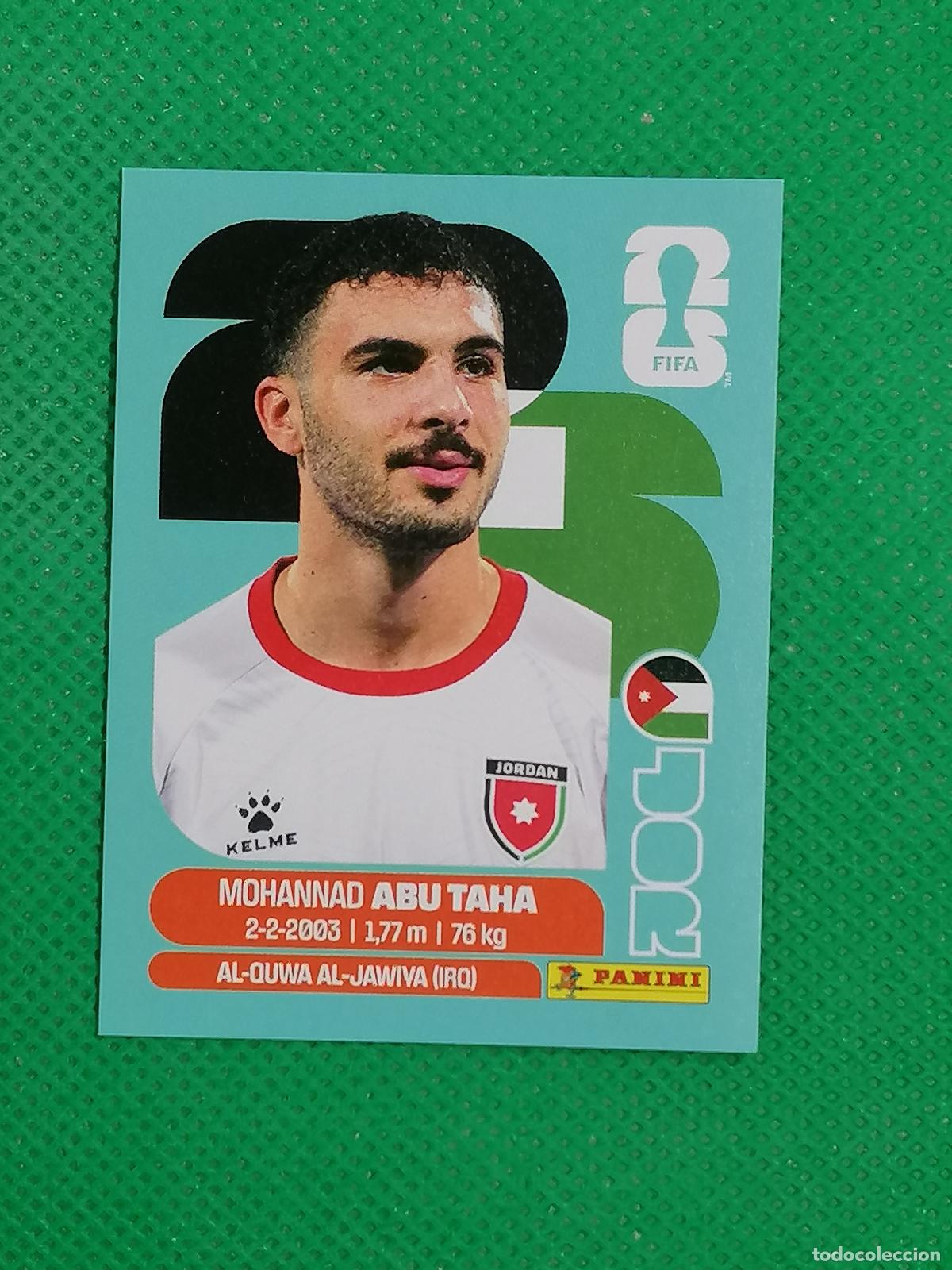 Cromos de F&uacute;tbol: JOR 12 JOR12 MOHANNAD ABU TAHA JORDANIA ⚽ PANINI FIFA MUNDIAL WORLD CUP 26 2026 STICKER ⚽