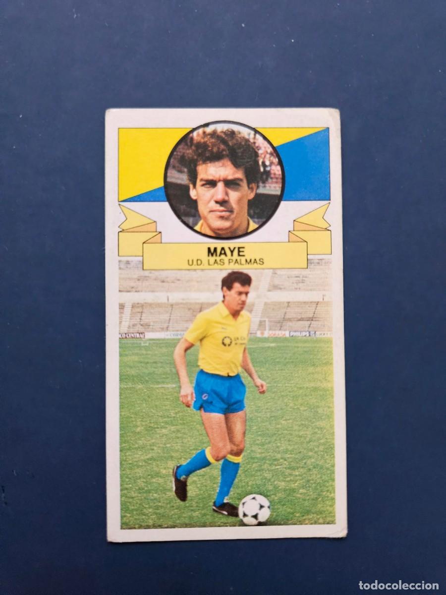 Cromos de F&uacute;tbol: MAYE LAS PALMAS LIGA ESTE 85 86 1985 1986 SIN PEGAR NUNCA PEGADO