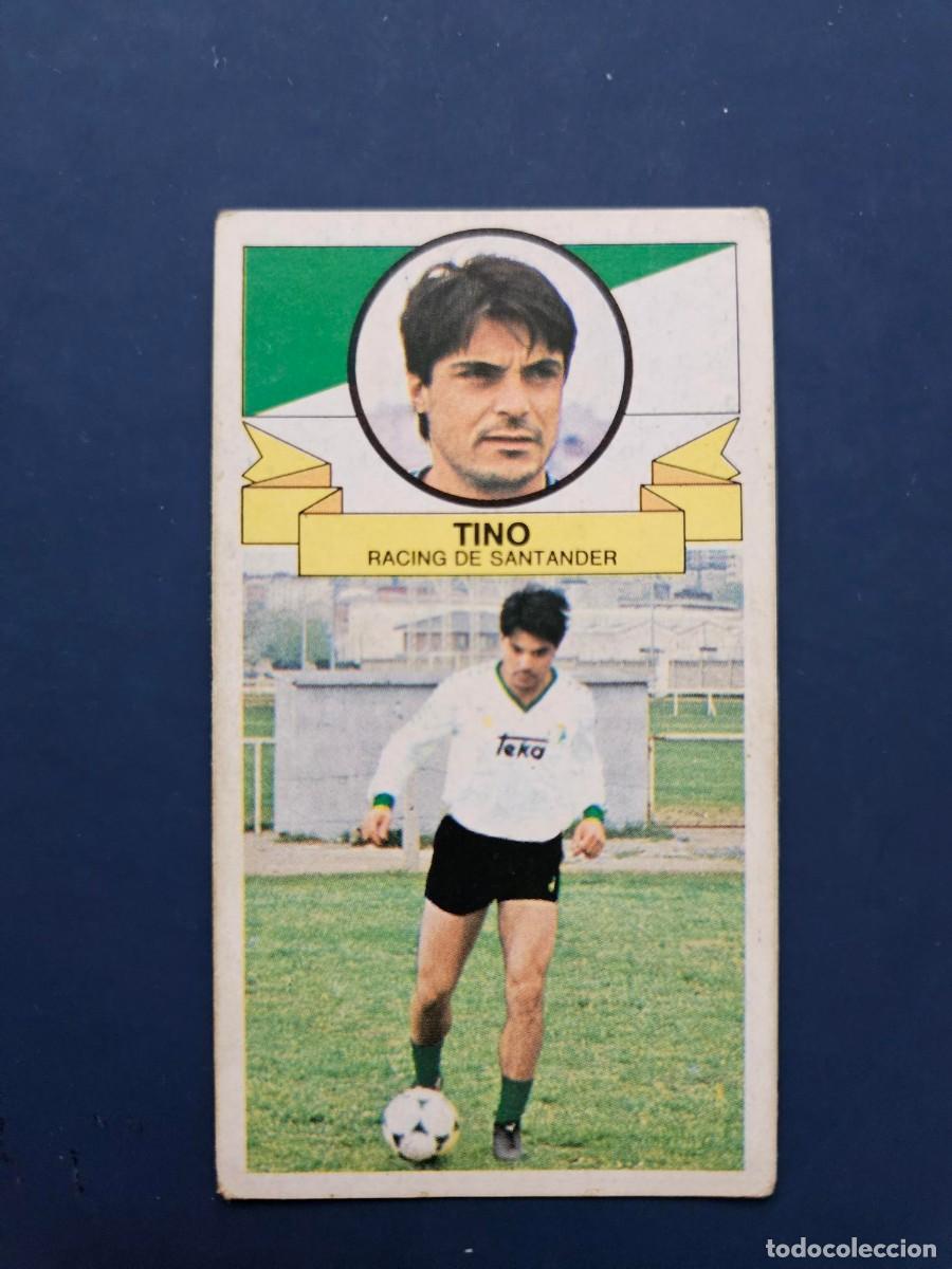 Cromos de F&uacute;tbol: TINO RACING SANTANDER LIGA ESTE 85 86 1985 1986 SIN PEGAR NUNCA PEGADO