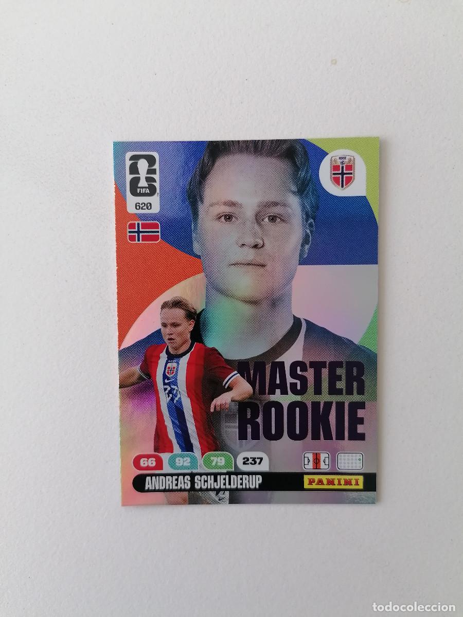 Cromos de F&uacute;tbol: 620 SCHJELDERUP Master Rookie World Cup 2026 Adrenalyn XL Panini