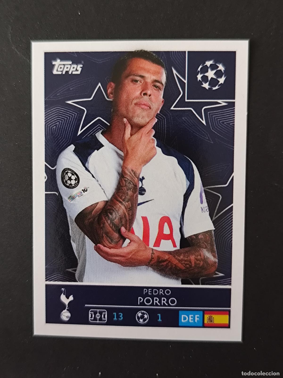 Cromos de F&uacute;tbol: 441 PEDRO PORRO TOTTENHAM HOTSPUR STICKER CHAMPIONS LEAGUE 2025 2026 25 26 TOPPS