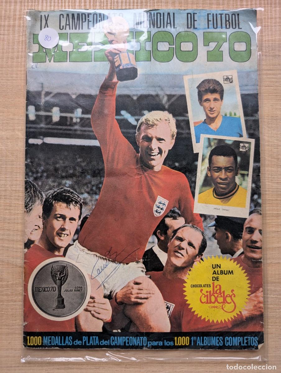 Cromos de F&uacute;tbol: &Aacute;lbum f&uacute;tbol Mexico 70 Ediciones Fher Cibeles COMPLETO (Contiene los 240 cromos).
