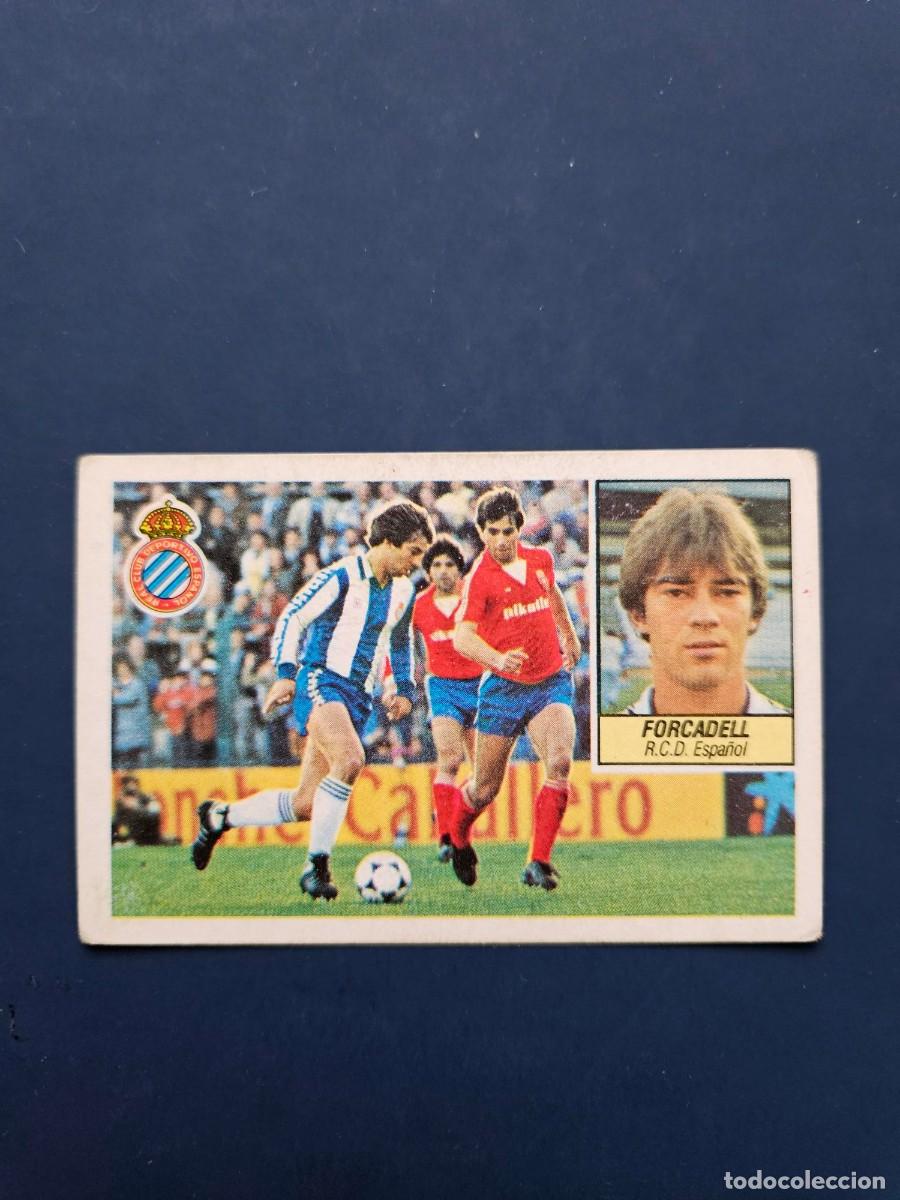 Cromos de F&uacute;tbol: FORCADELL ESPANYOL ESPA&Ntilde;OL LIGA ESTE 84 85 1984 1985 SIN PEGAR NUNCA PEGADO