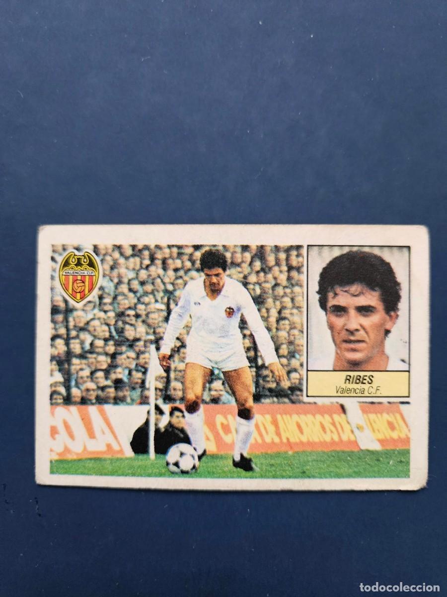 Cromos de F&uacute;tbol: RIBES VALENCIA LIGA ESTE 84 85 1984 1985 SIN PEGAR NUNCA PEGADO
