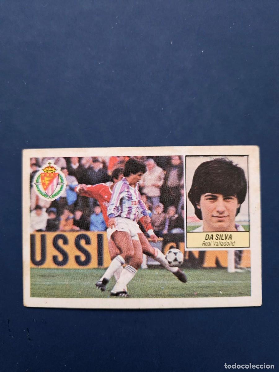 Cromos de F&uacute;tbol: DA SILVA VALLADOLID LIGA ESTE 84 85 1984 1985 SIN PEGAR NUNCA PEGADO