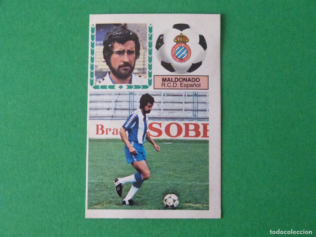 Football Stickers: CROMO FUTBOL MALDONADO R.C.D. ESPA&Ntilde;OL-ESPANYOL DESPEGADO FICHAJE N&ordm; 1 LIGA ESTE 1983-1984/83-84
