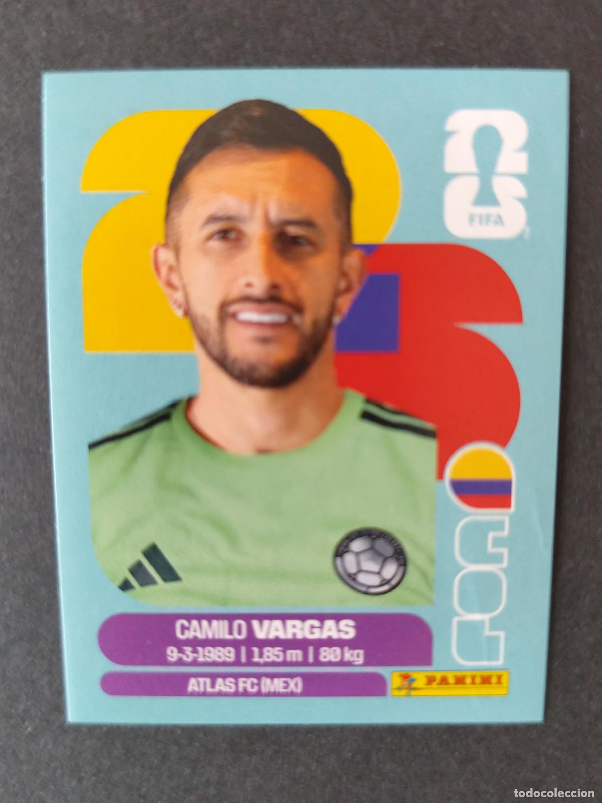 Football Stickers: COL2 CAMILO VARGAS 2 COLOMBIA MUNDIAL FIFA WORLD CUP 2026 STICKER PANINI SIN PEGAR