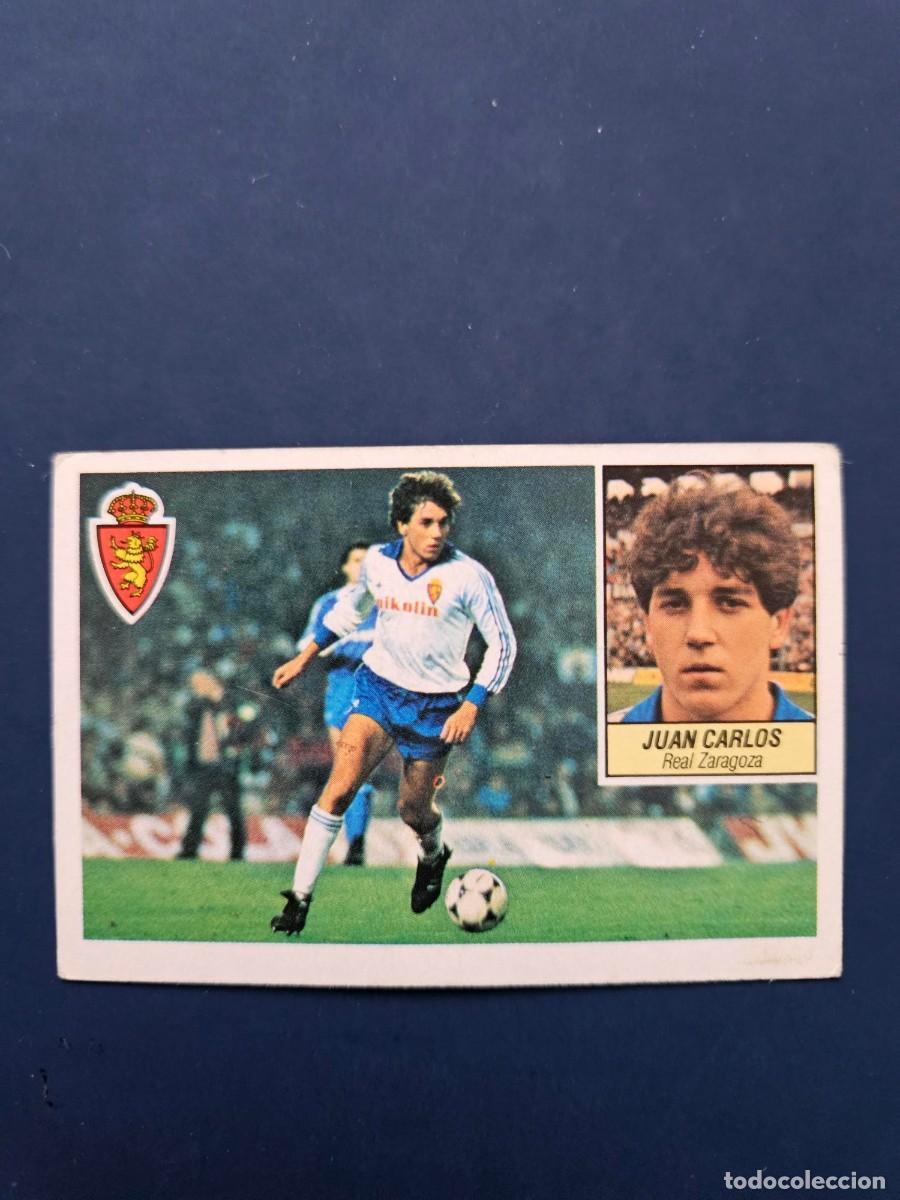 Football Stickers: JUAN CARLOS ZARAGOZA LIGA ESTE 84 85 1984 1985 SIN PEGAR NUNCA PEGADO