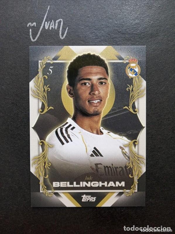 Football Stickers: N&ordm; 39 POSERS BELLINGHAM INGLATERRA ⚽ TOPPS &reg; LOS BLANCOS REAL MADRID 2025 2026 LIGA 25 26 NUEVO