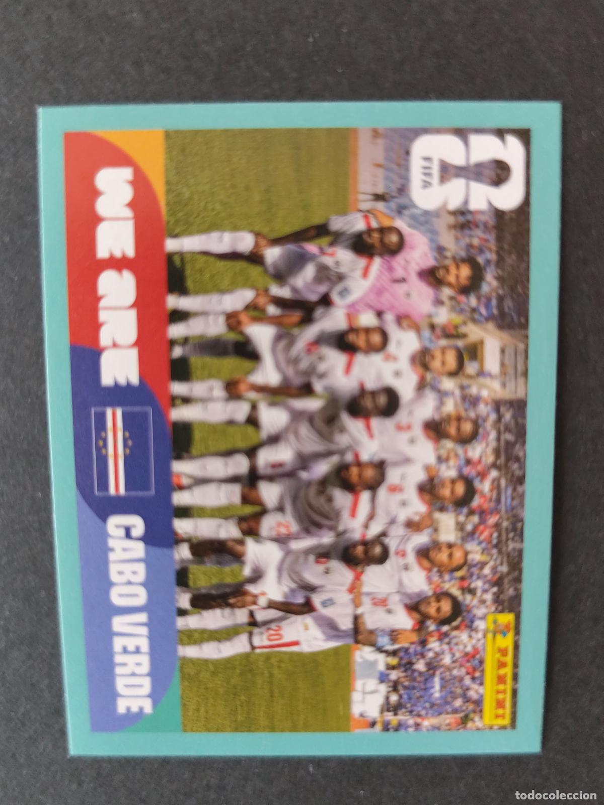 Cromos de F&uacute;tbol: CPV13 TEAM PHOTO EQUIPO 13 CABO VERDE MUNDIAL FIFA WORLD CUP 2026 STICKER PANINI SIN PEGAR