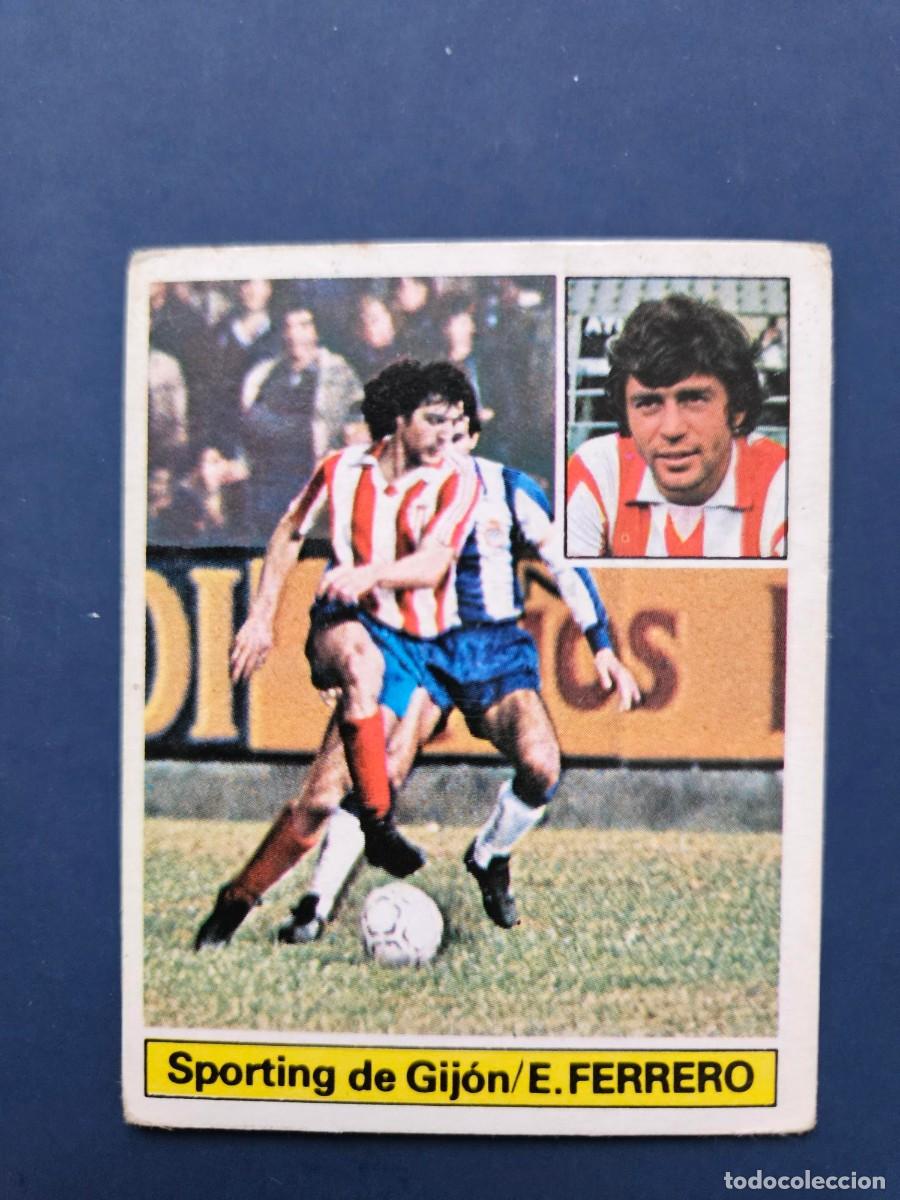Cromos de F&uacute;tbol: ENZO FERRERO SPORTING GIJON LIGA ESTE 81 82 1981 1982 SIN PEGAR NUNCA PEGADO