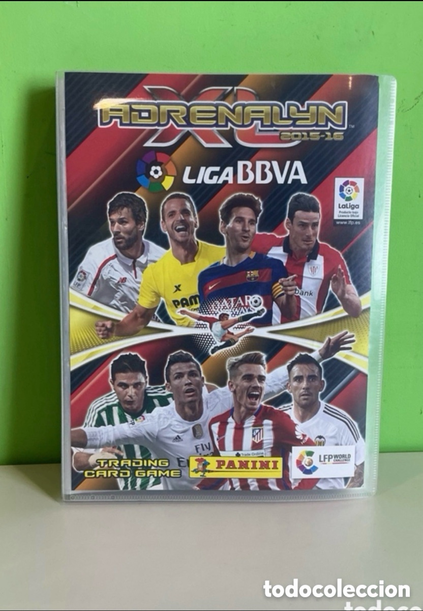 Football Stickers: Album Cromos Adrenalyn XI Liga Bbva 2015-2016 . Contiene 442 cromos.