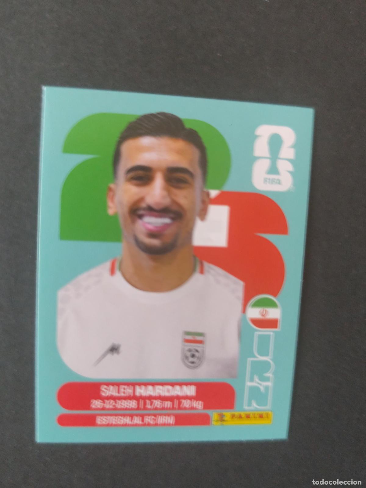 Cromos de F&uacute;tbol: IRN10 SALEH HARDANI 10 IR&Aacute;N MUNDIAL FIFA WORLD CUP 2026 STICKER PANINI SIN PEGAR