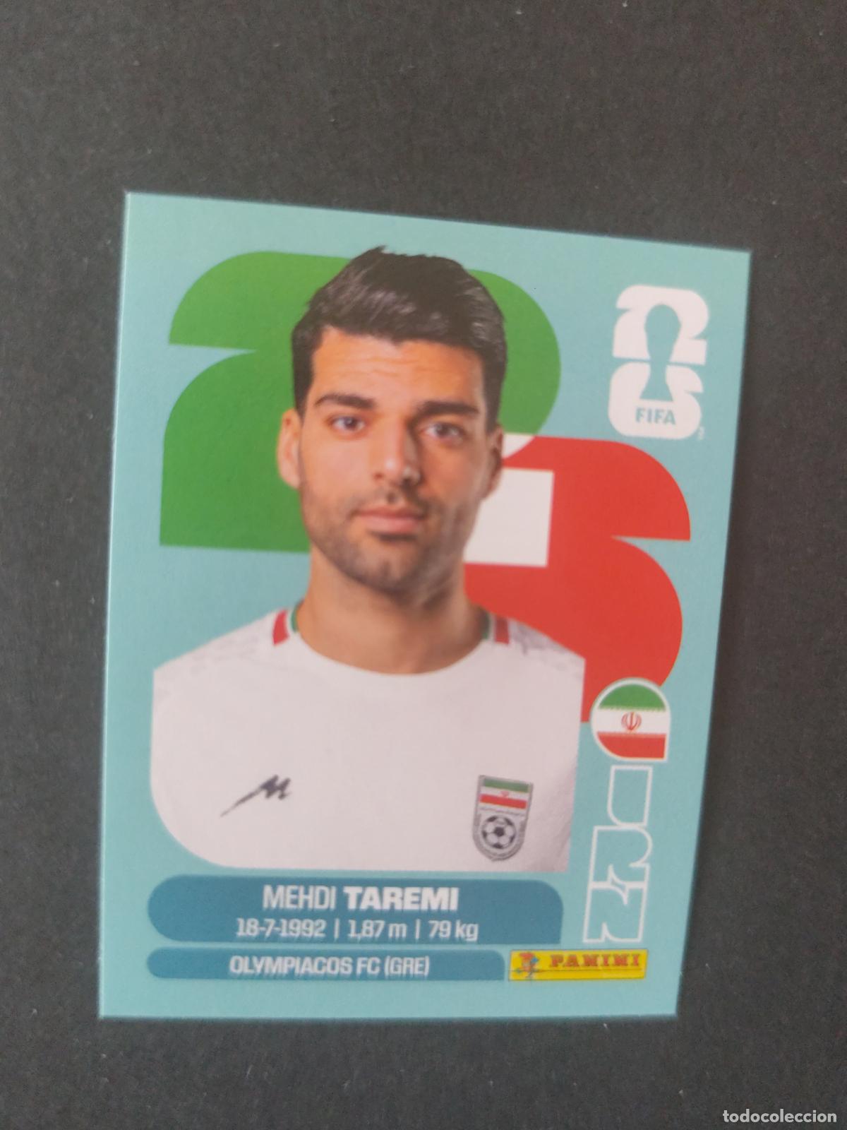 Cromos de F&uacute;tbol: IRN18 MEHDI TAREMI 18 IR&Aacute;N MUNDIAL FIFA WORLD CUP 2026 STICKER PANINI SIN PEGAR