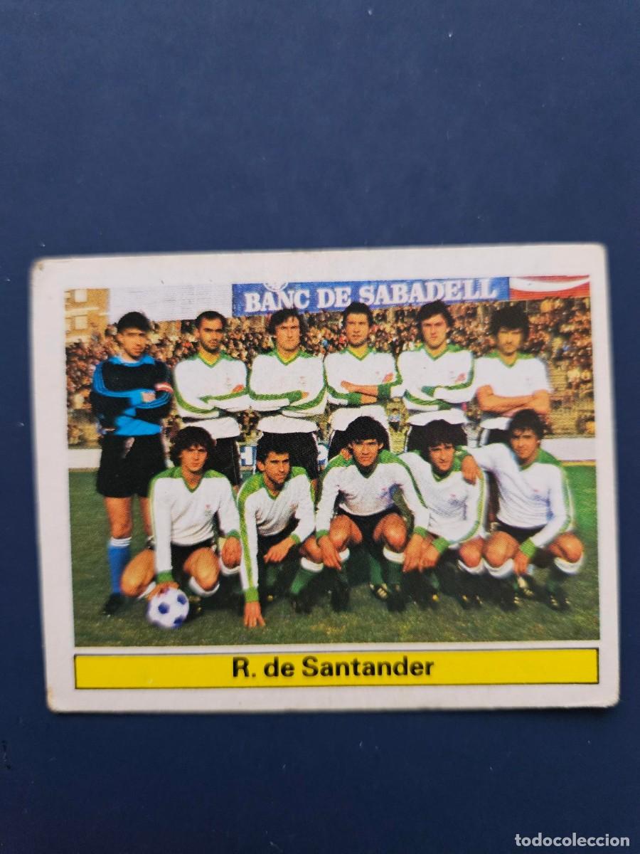 Cromos de F&uacute;tbol: ALINEACION RACING SANTANDER LIGA ESTE 81 82 1981 1982 SIN PEGAR NUNCA PEGADO