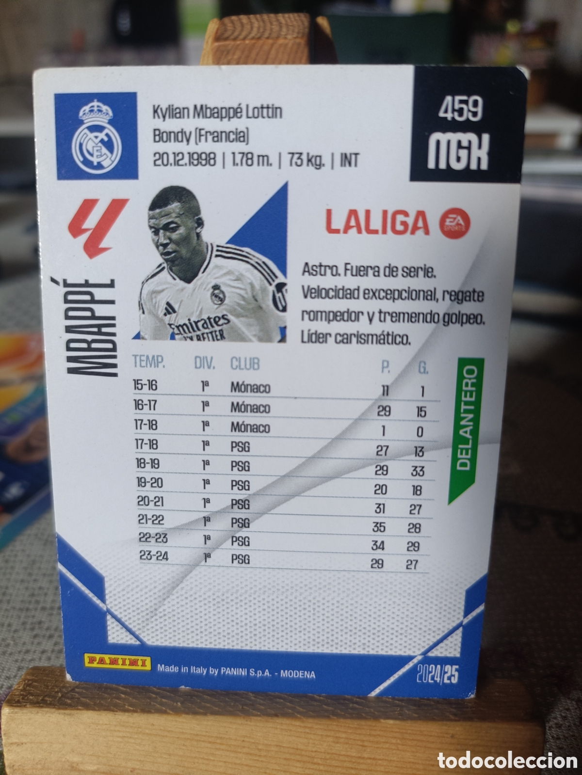 Cromos de f&uacute;tbol: MBAPPE MEGACRACKS 24 25 N&deg;459 - Foto 2