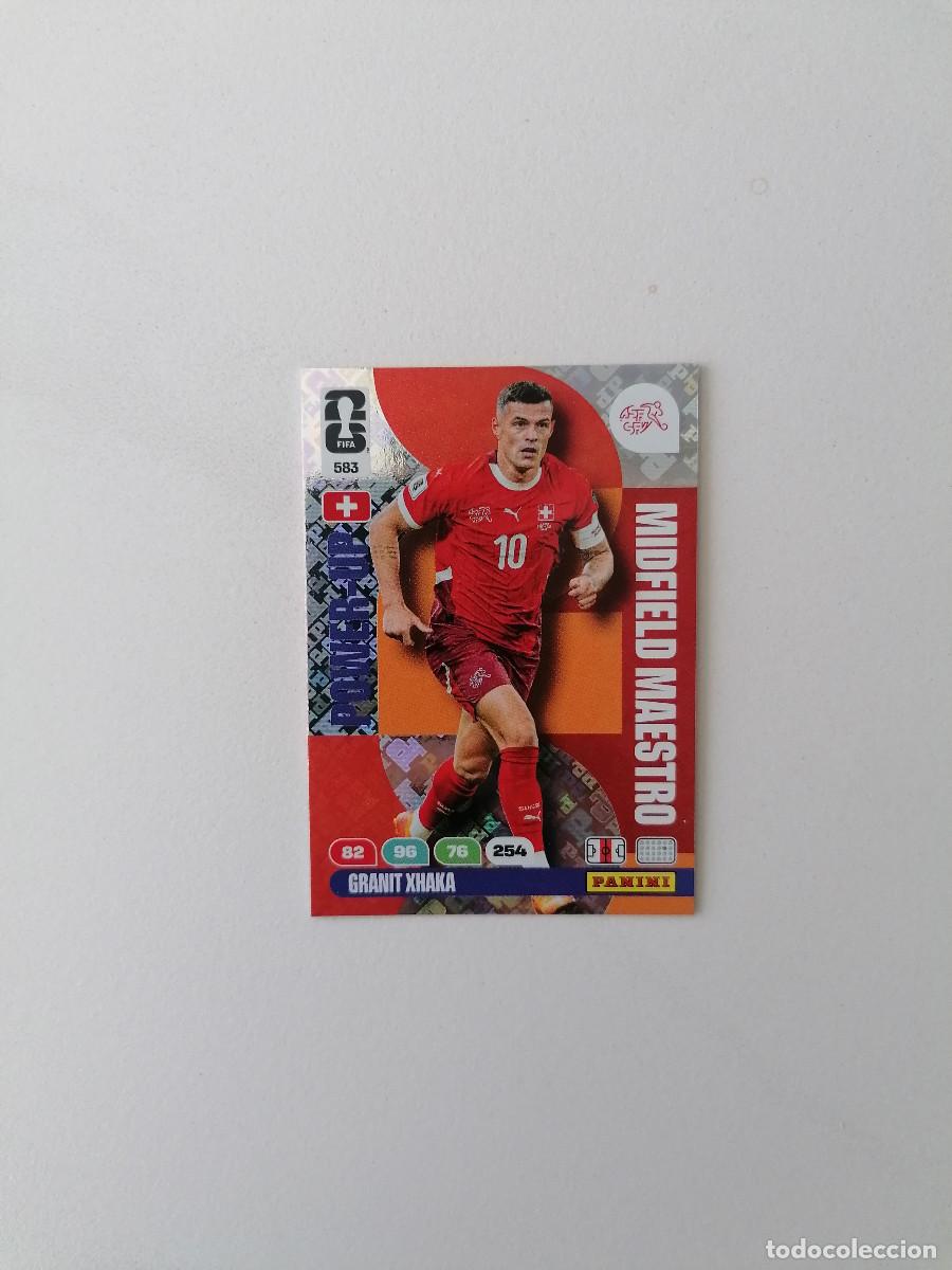 Cromos de F&uacute;tbol: 583 XHAKA Midfield Maestro World Cup 2026 Adrenalyn XL Panini
