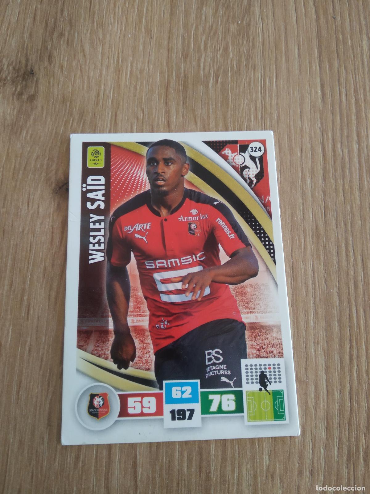 Cromos de F&uacute;tbol: 324 SAID Stade Rennais CROMO FUTBOL PANINI LIGA FRANCIA 2016-2017 FOOT LIGUE 1 ADRENALYN 16-17