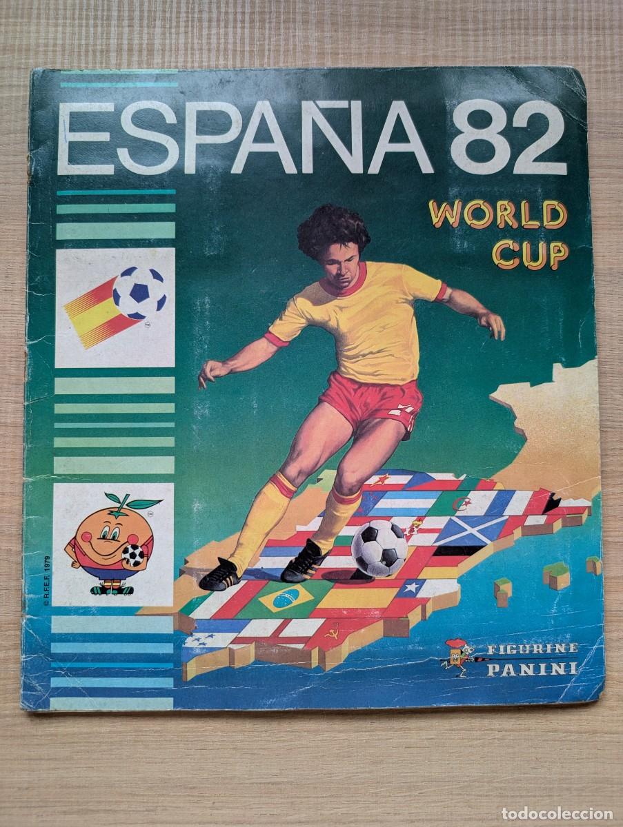 Cromos de F&uacute;tbol: &Aacute;lbum f&uacute;tbol Espa&ntilde;a 82 Panini COMPLETO (Contiene los 437 cromos).