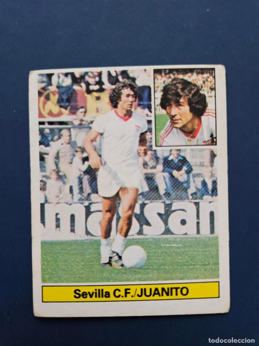 Cromos de F&uacute;tbol: JUANITO SEVILLA LIGA ESTE 81 82 1981 1982 SIN PEGAR NUNCA PEGADO