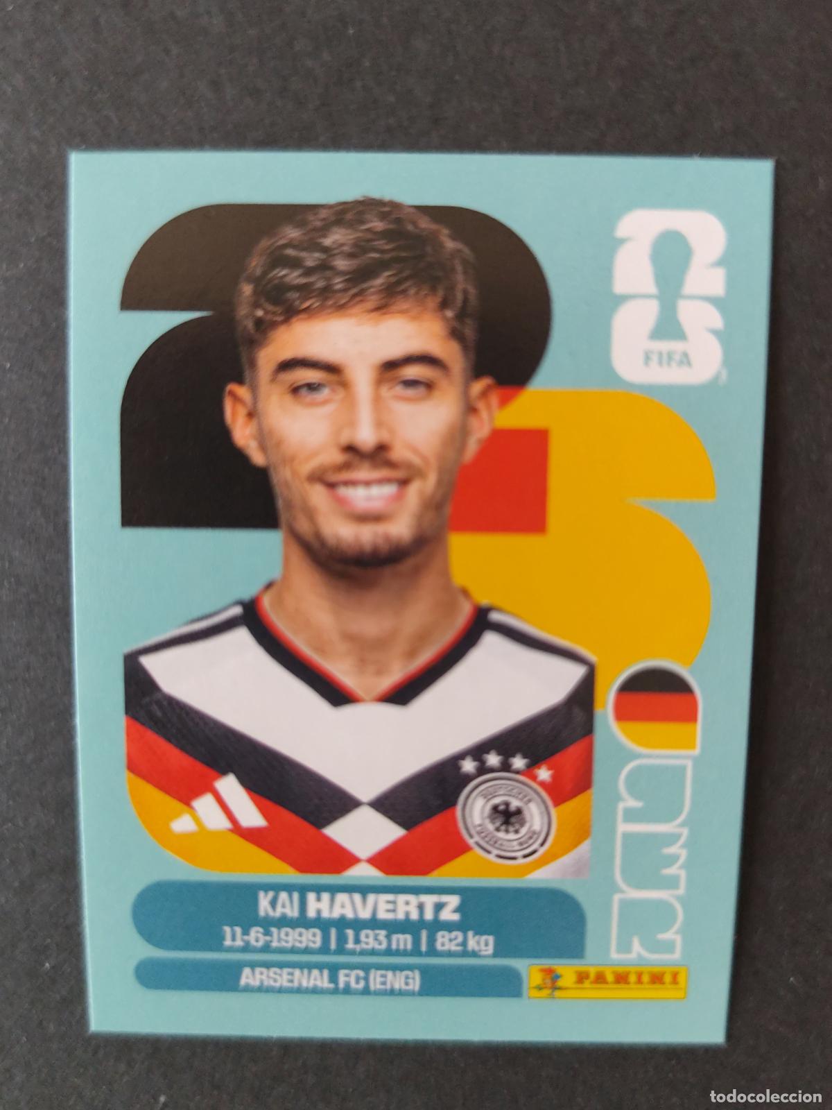 Cromos de F&uacute;tbol: GER17 KAI HAVERTZ 17 ALEMANIA MUNDIAL FIFA WORLD CUP 2026 STICKER PANINI SIN PEGAR