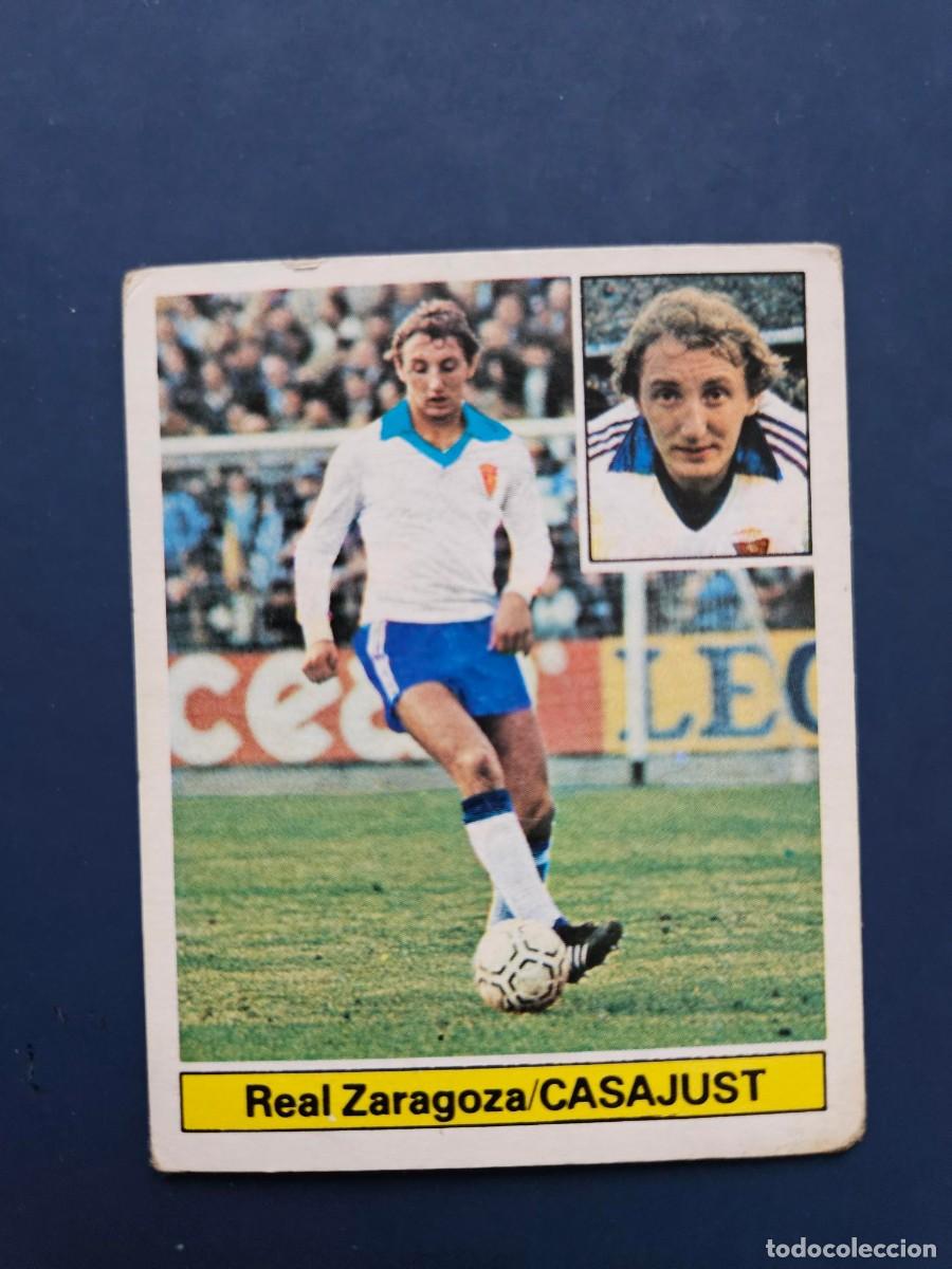 Cromos de F&uacute;tbol: CASAJUST ZARAGOZA LIGA ESTE 81 82 1981 1982 SIN PEGAR NUNCA PEGADO