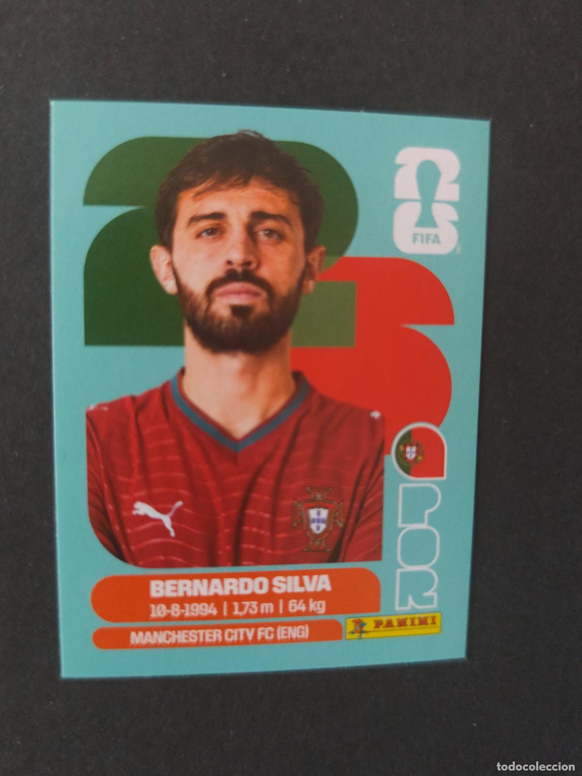 Cromos de F&uacute;tbol: POR9 BERNARDO SILVA 9 PORTUGAL MUNDIAL FIFA WORLD CUP 2026 STICKER PANINI SIN PEGAR