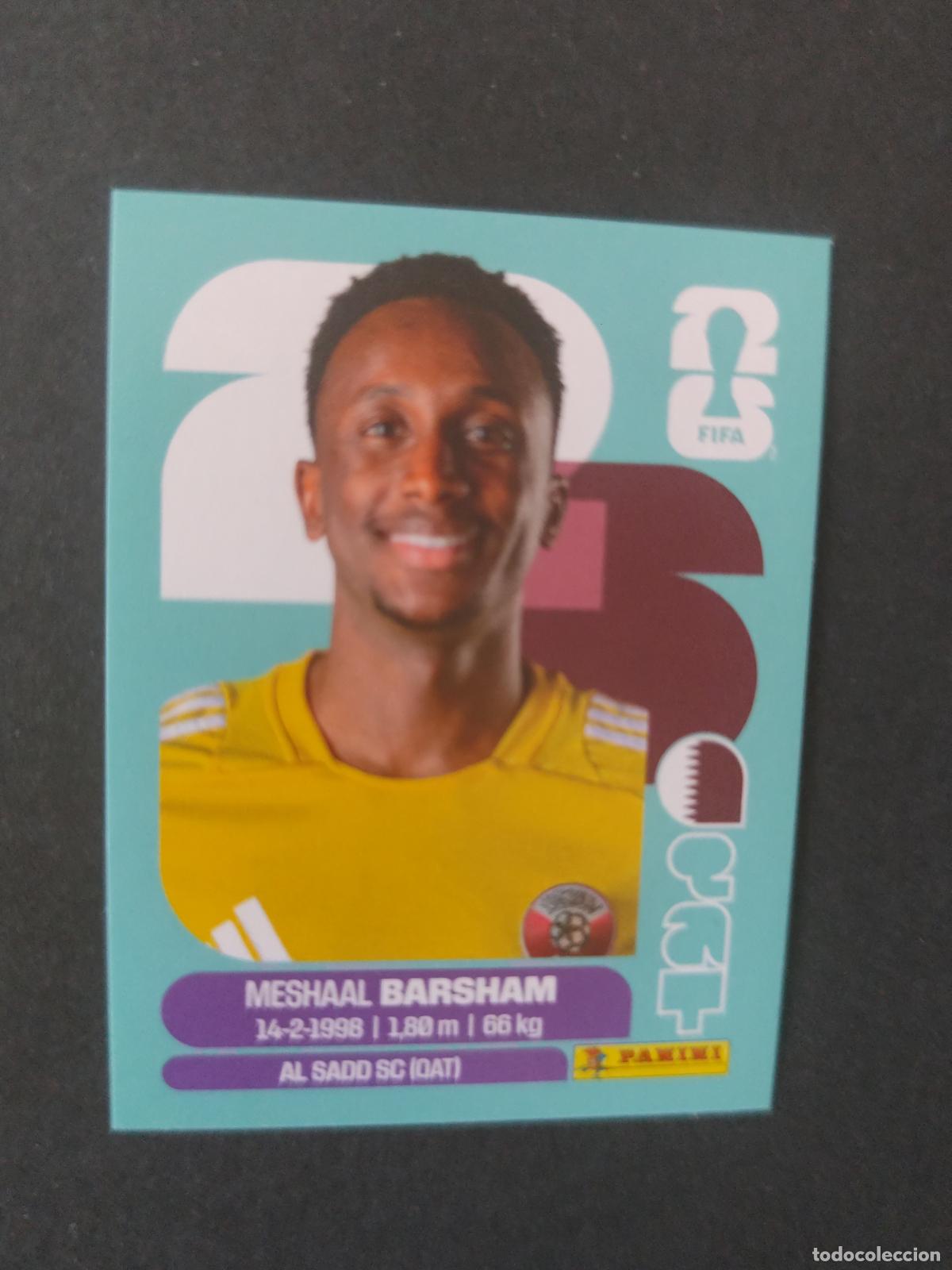Cromos de F&uacute;tbol: QAT2 MESHAAL BARSHAM 2 QATAR CATAR MUNDIAL FIFA WORLD CUP 2026 STICKER PANINI SIN PEGAR