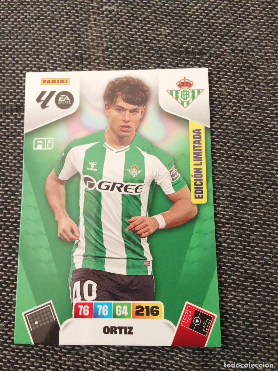 Cartes &agrave; collectionner de Football: Ortiz edici&oacute;n limitada Betis ADRENALYN 2025-26