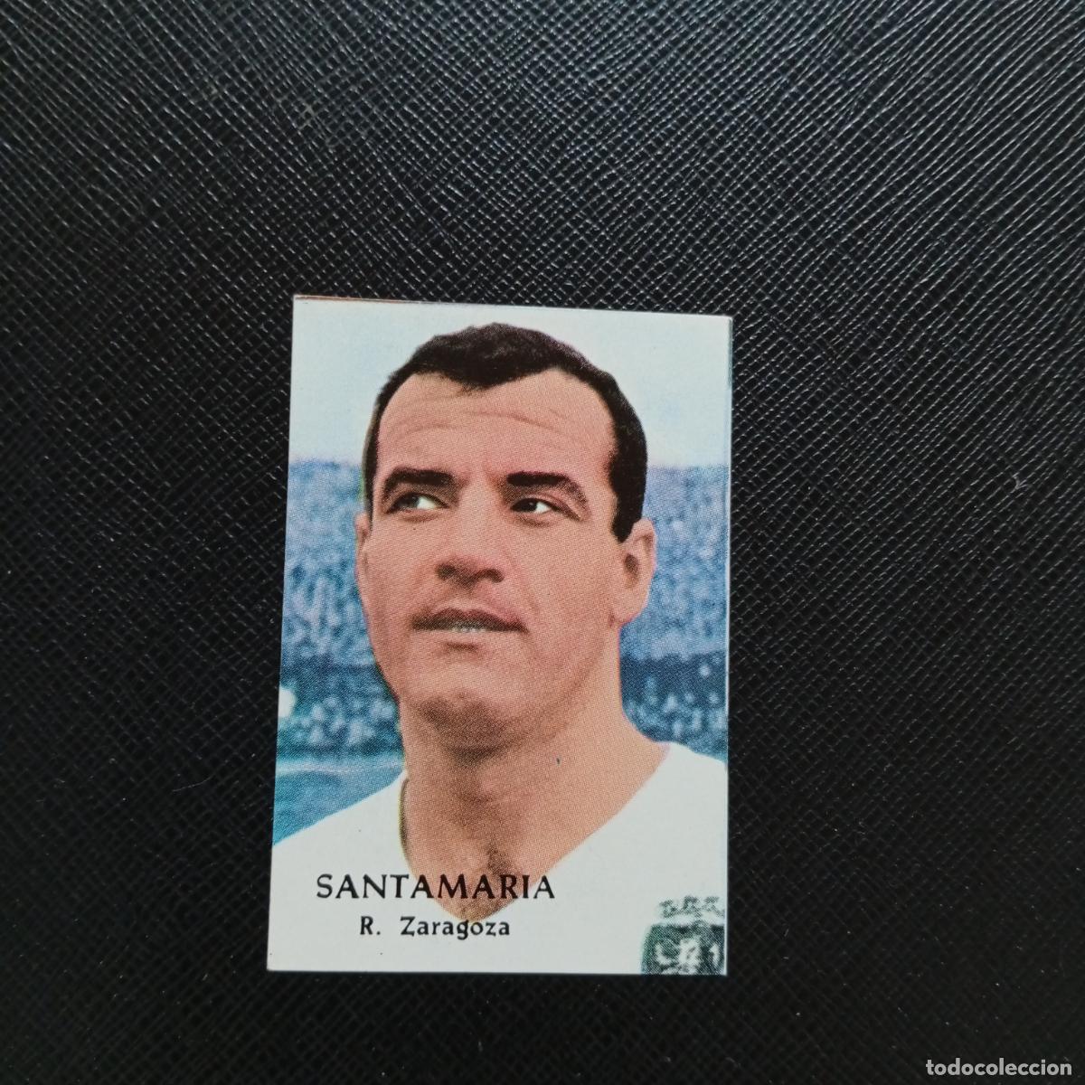 Cartes &agrave; collectionner de Football: SANTAMARIA ZARAGOZA FHER 1968 1969 CROMO FUTBOL 68 69 LIGA - SIN PEGAR - A206 PG1