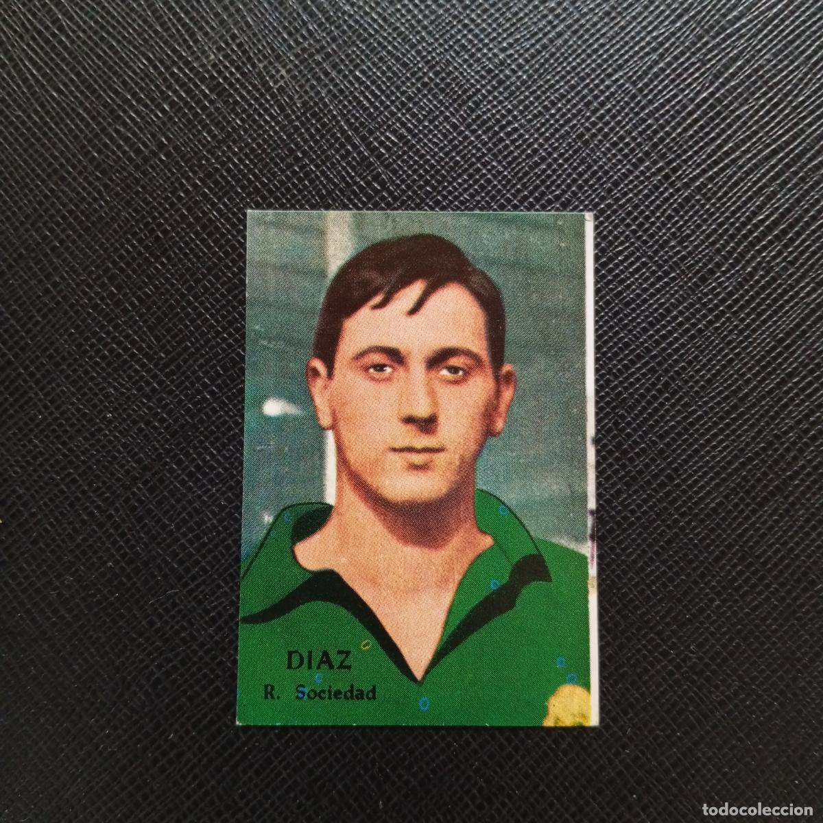 Cromos de F&uacute;tbol: DIAZ REAL SOCIEDAD FHER 1968 1969 CROMO FUTBOL 68 69 LIGA - SIN PEGAR - A206 PG2