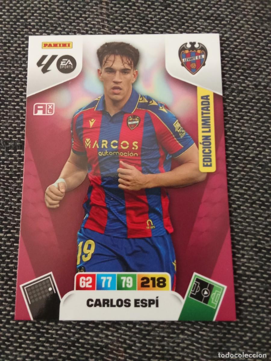 Cromos de F&uacute;tbol: Carlos espi edici&oacute;n limitada levante ADRENALYN 2025-26