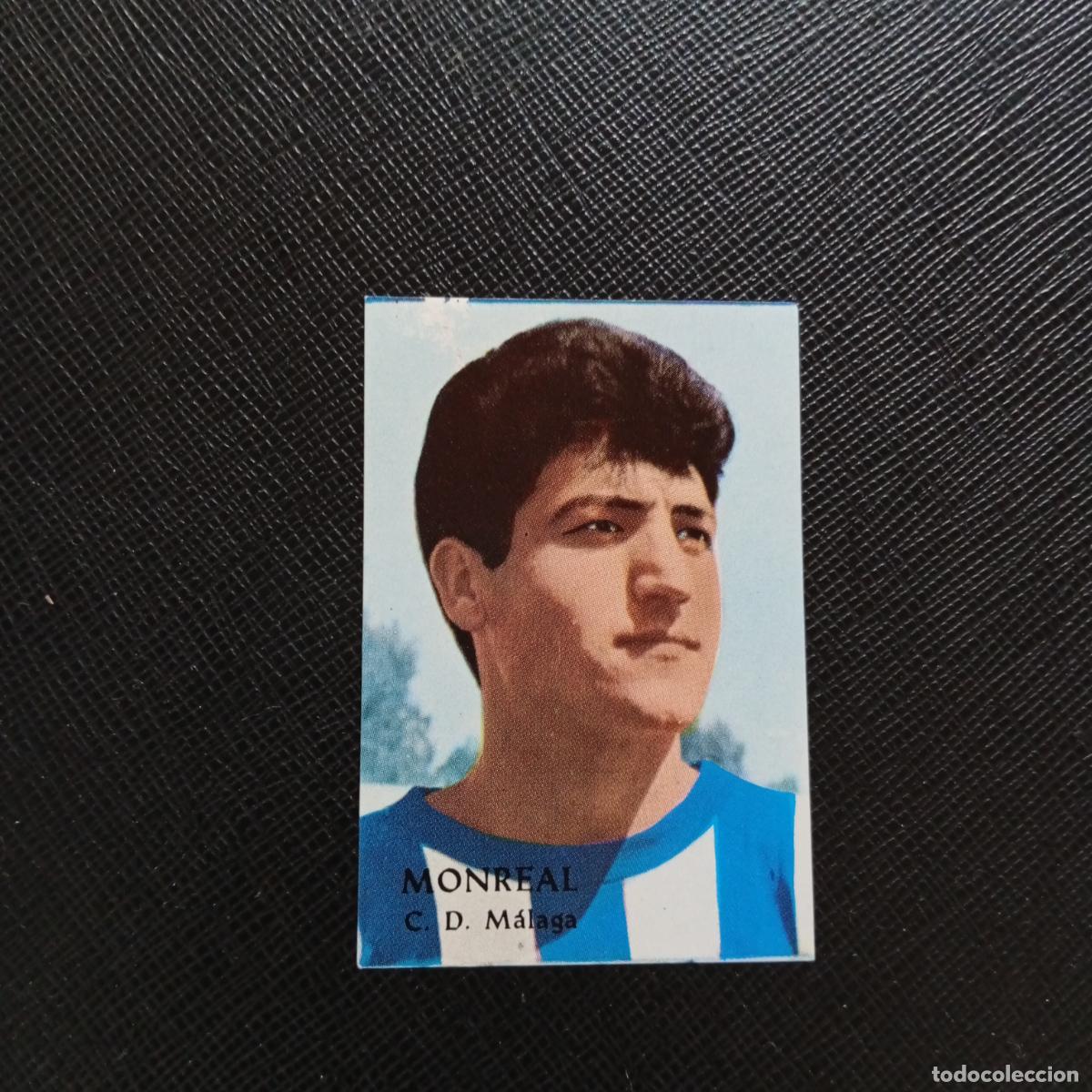 Cromos de F&uacute;tbol: MONREAL MALAGA FHER 1968 1969 CROMO FUTBOL 68 69 LIGA - SIN PEGAR - A206 PG3