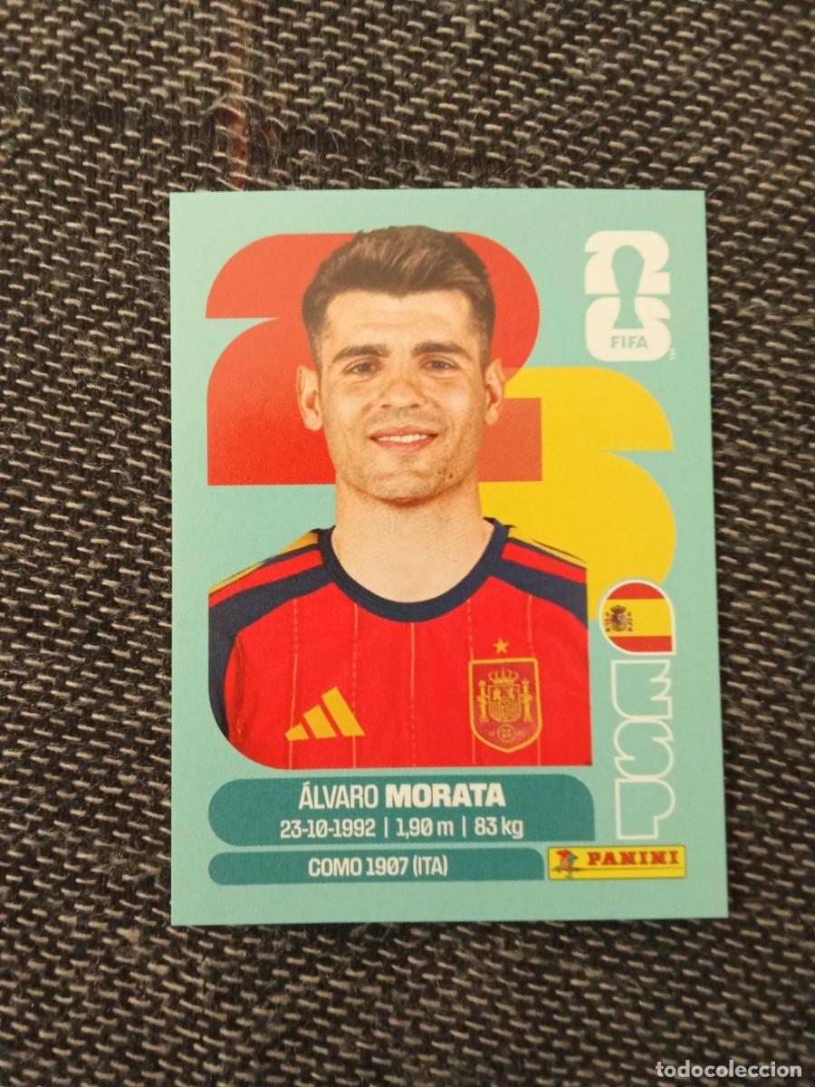 Cromos de F&uacute;tbol: ESP19 &Aacute;lvaro Morata Espa&ntilde;a fifa world CUP 2026 Panini sticker