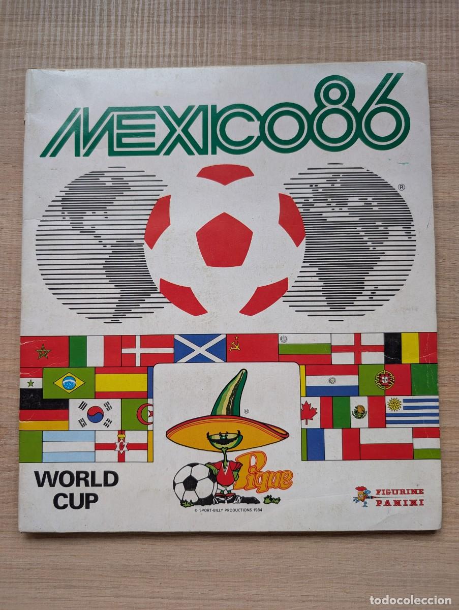 Cromos de F&uacute;tbol: &Aacute;lbum f&uacute;tbol Mexico 86 Panini COMPLETO (Contiene los 427 cromos).