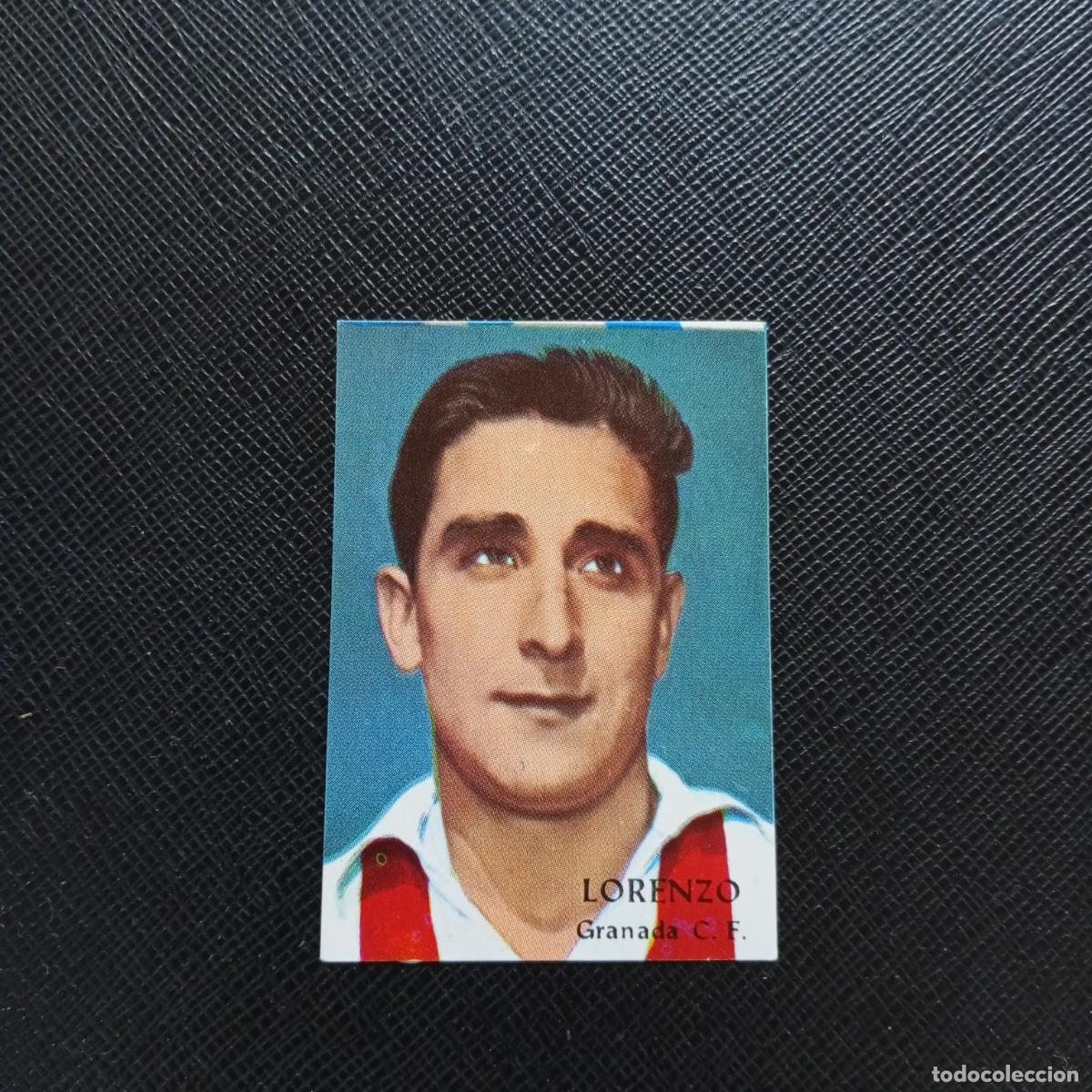 Cromos de F&uacute;tbol: LORENZO GRANADA FHER 1968 1969 CROMO FUTBOL 68 69 LIGA - SIN PEGAR - A206 PG3