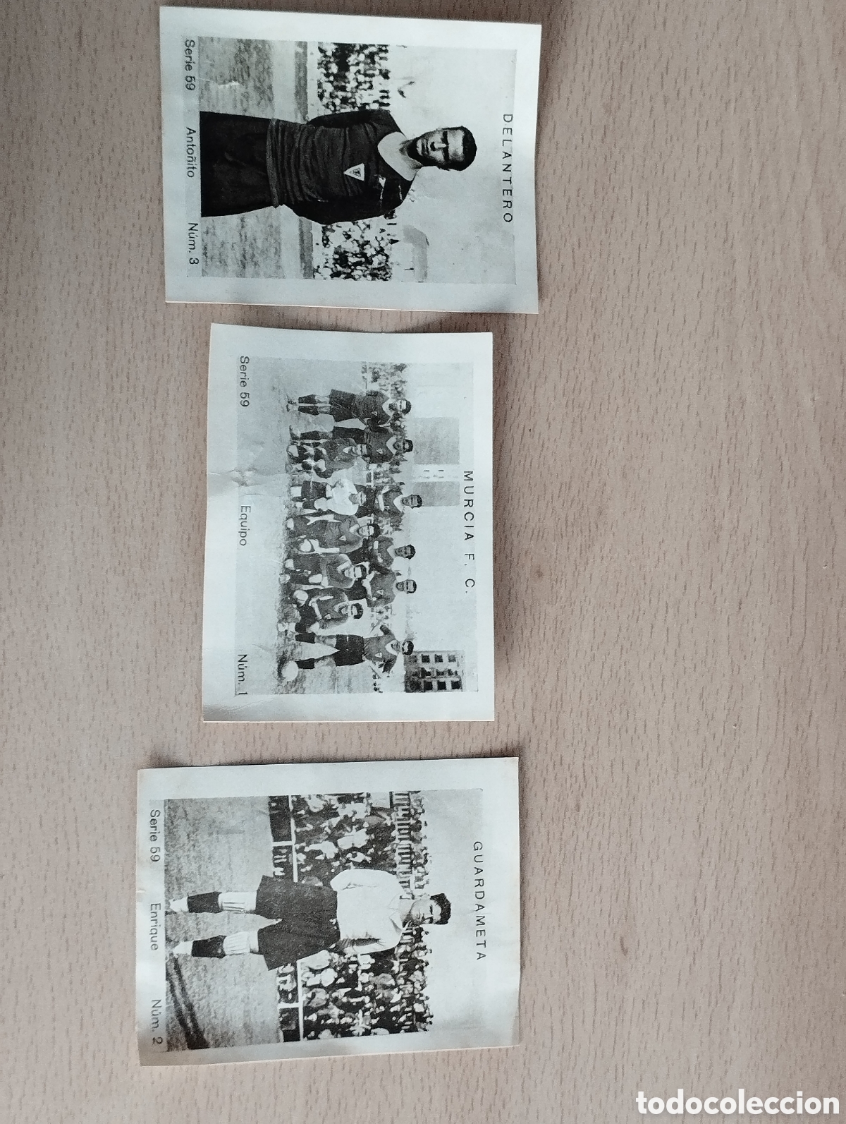 Cromos de F&uacute;tbol: CROMOS FUTBOL A&Ntilde;O 1932 MURCIA C F. DEL ALBUM CUPON PEN&Iacute;NSULAR 1932