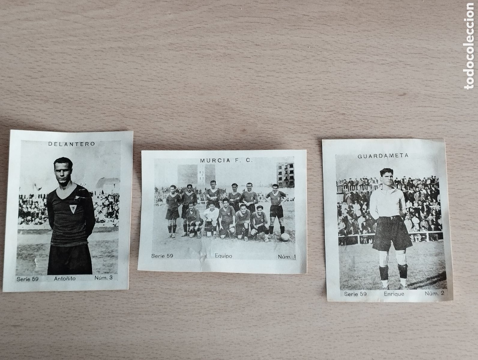 Cromos de F&uacute;tbol: CROMOS FUTBOL A&Ntilde;O 1932 MURCIA C F. DEL ALBUM CUPON PEN&Iacute;NSULAR 1932