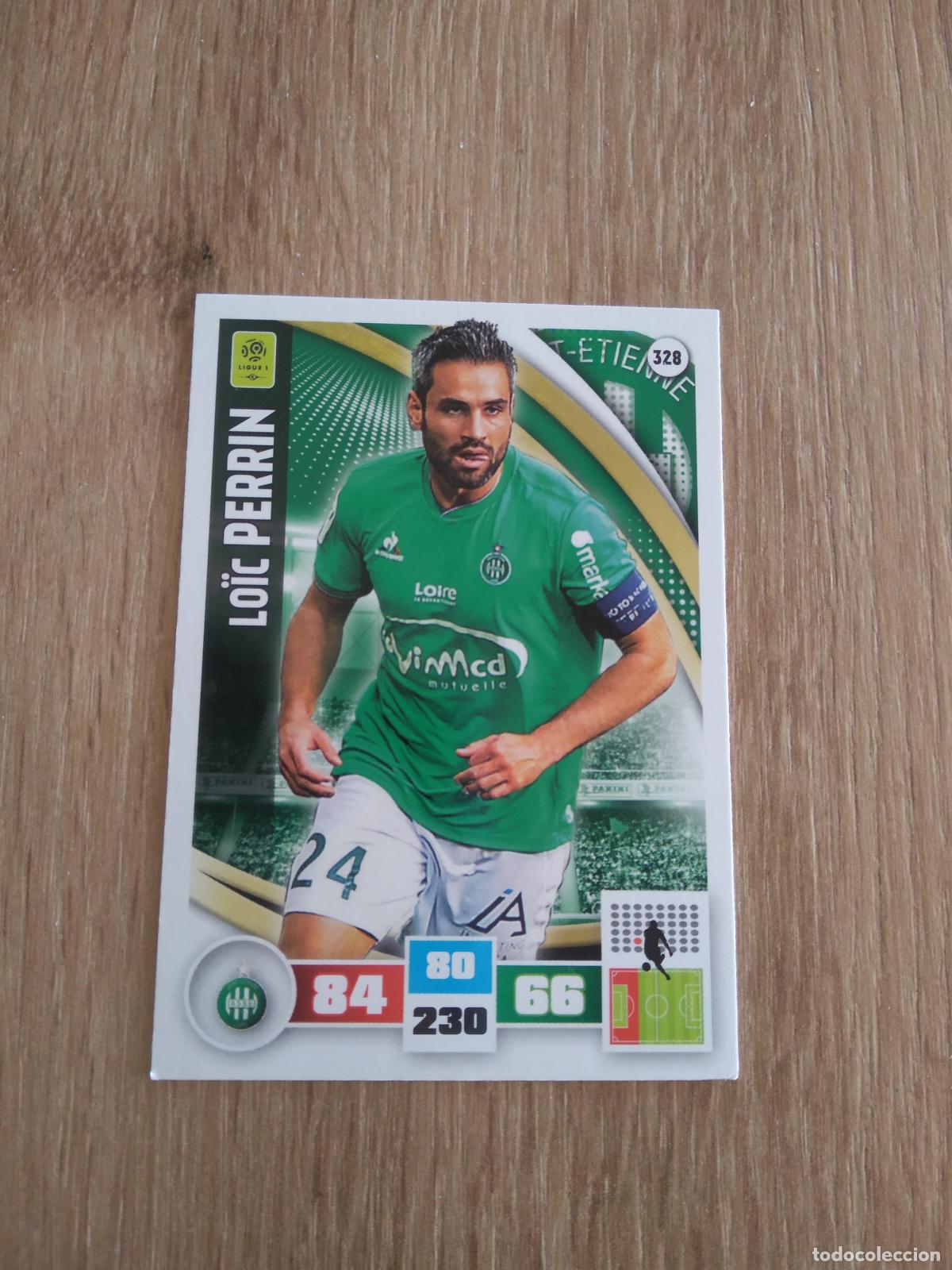 Cromos de F&uacute;tbol: 328 PERRIN SAINT-ETIENNE CROMO FUTBOL PANINI LIGA FRANCIA 2016-2017 FOOT LIGUE 1 ADRENALYN 16-17
